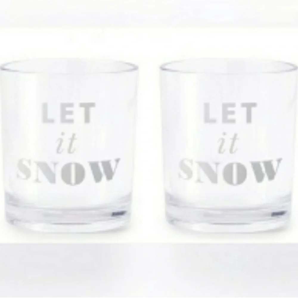 Kate Spade🌨Let It Snow🌨2 Pack Cups